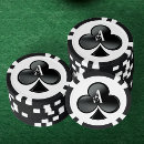 Recherche de club jetons poker Noir