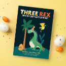 Recherche de 3 rex invitations Garçon