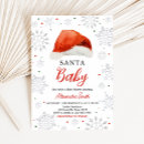 Recherche de santa baby shower invitations Hiver