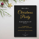 Recherche de noir et or noël invitations Famille