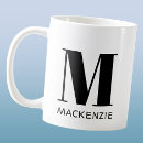 Recherche de monochrome tasses Monogramme