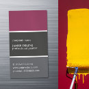 Recherche de palette peintres cartes visite Professionnel