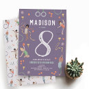 Recherche de gymnastique de filles invitations Violet