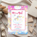 Recherche de unicorn baby shower invitations Magique