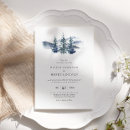 Recherche de hivernal mariage invitations Minimaliste