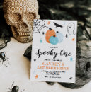 Recherche de citrouille effrayant invitations Enfants