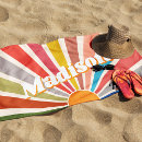 Recherche de serviettes de plage Arc en ciel