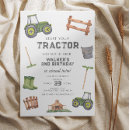 Recherche de anniversaire tracteur cartes invitations garçon