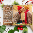 Recherche de rustic wood christmas vœux cartes Bois
