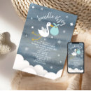 Recherche de stork baby shower garçon invitations Animal