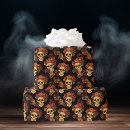 Recherche de halloween crâne papier cadeau Gothique