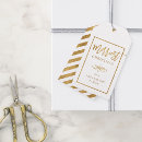 Recherche de gold foil étiquettes cadeau Classe