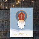 Recherche de saint nicolas vœux cartes Religieux