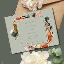 Recherche de vert 11x14 invitations Jardin