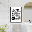 Recherche de poop posters Toilettes