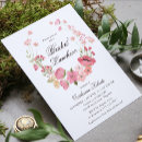 Recherche de pink bridal brunch invitations Botanique