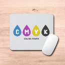 Recherche de cmyk tapis souris Jaune