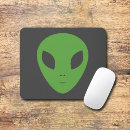 Recherche de extraterrestre tapis souris Vert