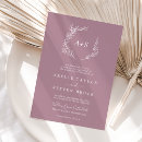 Recherche de rose lilas invitations Mariés
