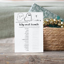 Recherche de halloween baby shower games Calligraphie
