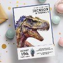 Recherche de watercolor dinosaur invitations Dinosaure