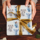 Recherche de anges de vacances papier cadeau Hiver