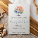 Recherche de famille arbre invitations Coloré