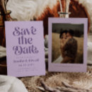 Recherche de lavender wedding save the dates Élégant