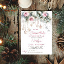 Recherche de flocon de neige anniversaire invitations Aquarelle