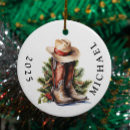 Recherche de western ornamente Noël de l'ouest