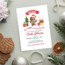 Recherche de gingerbread man invitations Aquarelle