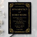 Recherche de grandes gatsby mariage invitations Années 20
