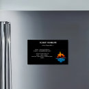 Recherche de chaleur cartes visite Construction