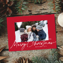 Recherche de simple noël cartes Rouge