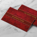 Recherche de velours rouge cartes visite Coiffeur