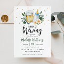 Recherche de train baby shower invitations Bière