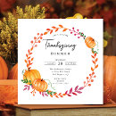 Recherche de wreath thanksgiving invitations Feuilles d'automne