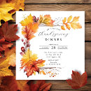 Recherche de autumn party invitations Feuilles d'automne