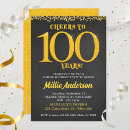 Recherche de centenaire anniversaire invitations 100 ans