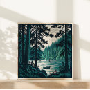 Recherche de linocut posters Nature