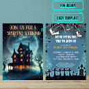 Recherche de scary invitations Maison hantée