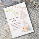 Recherche de balloon baby shower fille invitations Or rose