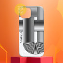 Recherche de géométrique noir et blanc iphone coques Motif