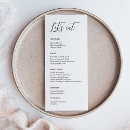 Recherche de calligraphie mariage menus Du dîner