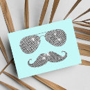 Recherche de rétro moustache cartes postales Geek
