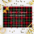 Recherche de père vintage noël invitations Éléphant blanc