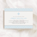 Recherche de baby boy baptême invitations Élégant