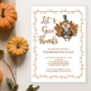 Recherche de dinde mignonne invitations Pour tous