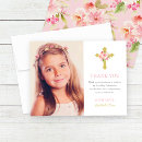 Recherche de première communion vœux cartes Floral