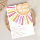 Recherche de sun baby shower invitations Été